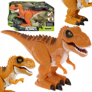 SVETELNÉ A ZVUKOVÉ EFEKTY DINOSAUR POHYBUJÚCE SA ŽIARENÉ OČI BRUČUJÚCE ZVUKY